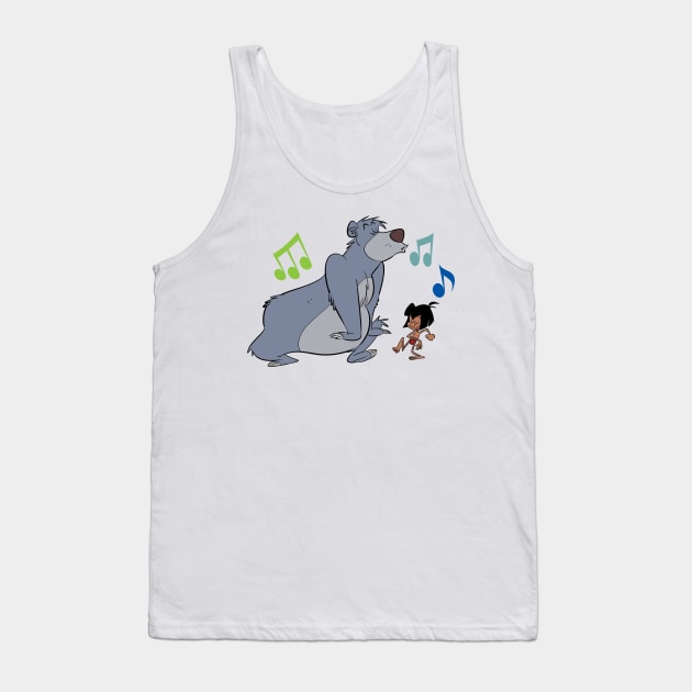 Bare necessities Tank Top by FanartFromDenisGoulet